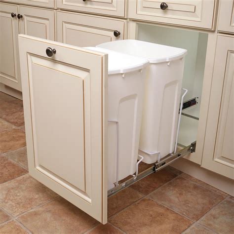 24 inch trash pull out cabinet